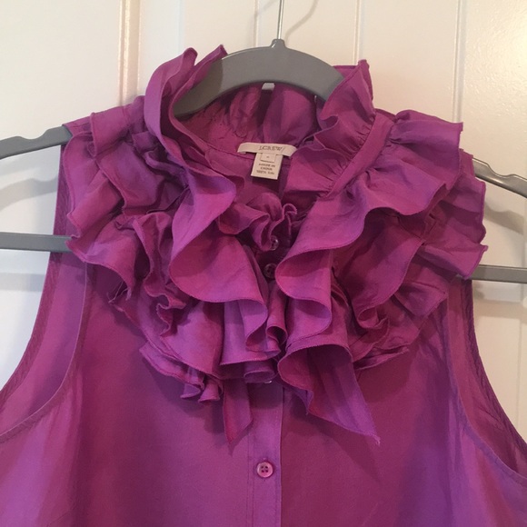 J. Crew sleeveless blouse - Picture 3 of 5
